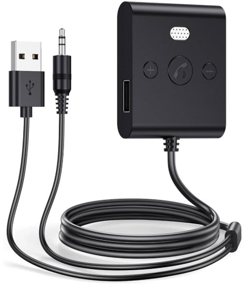 Bluetooth 5.4 AUX Car Adapter