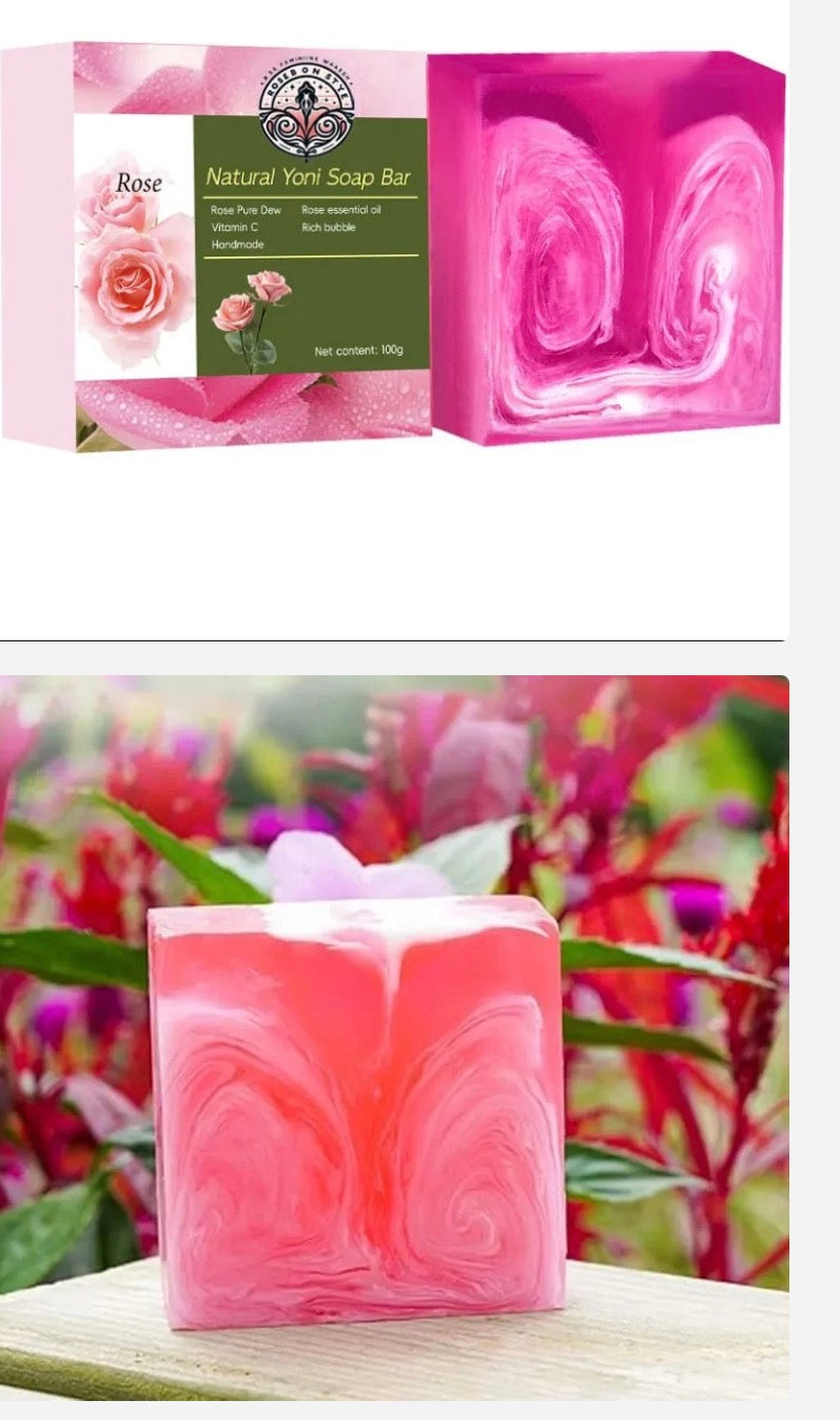 ROSE NATURAL YONI SOAP BAR