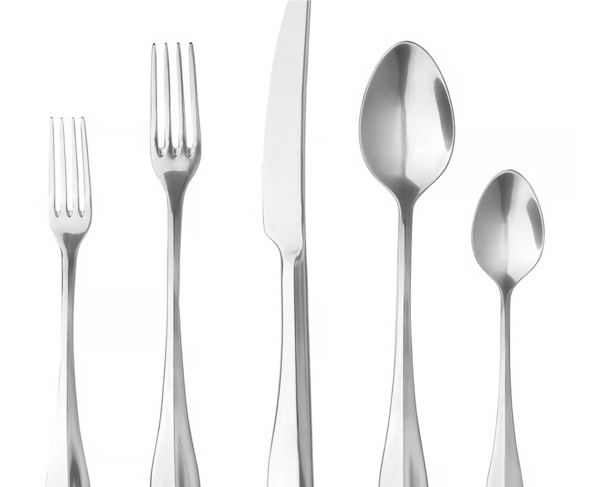 20-piece flatware set, stainless steel