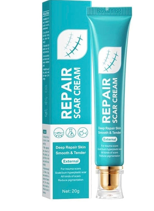 Repair Scar Cream, Natural Herbal Formula Skin Smoothing Firming Scar Removal Repair Gel (1-Pack