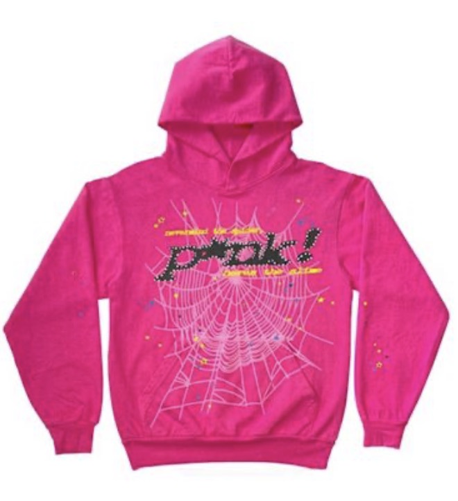 SP5DER P*NK HOODIE PINK
