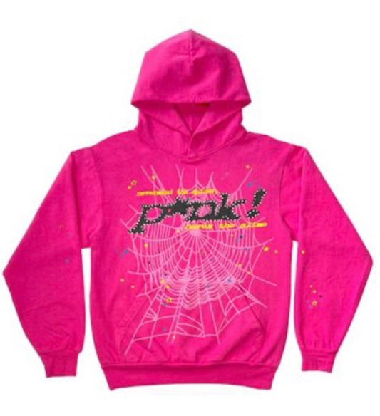 SP5DER P*NK HOODIE PINK