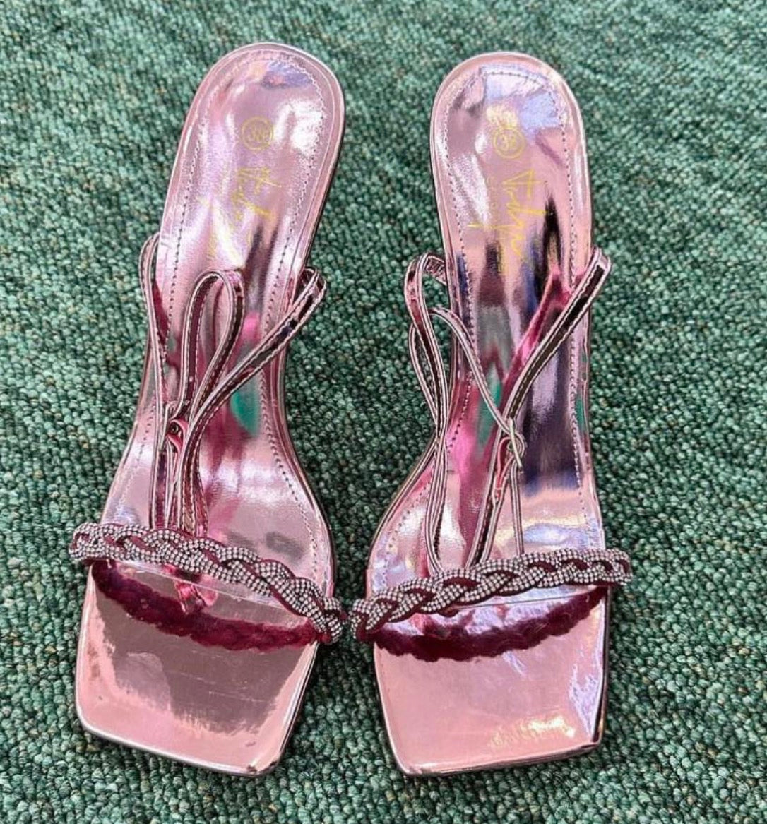 Rose Gold Sandals