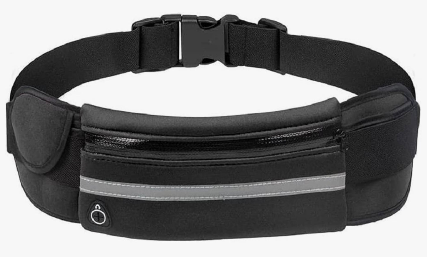 Armear Travel Belt Money Waist Pack - Hidden Waterproof Anti Theft Passport Security Fanny Pouch Wallet for Running Men Women
