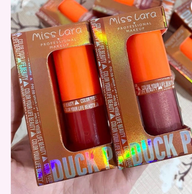 Duck Plump, brillo labial voluminizador de labios, Miss Lara